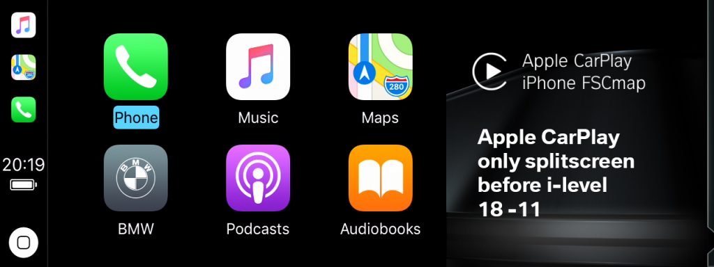 Old version of Apple CarPlay